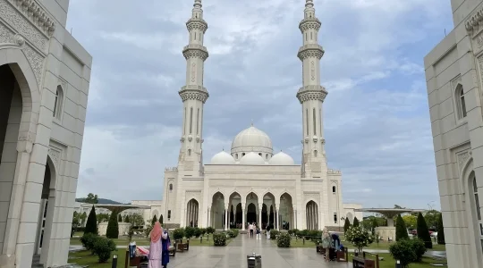 マレーシアのタージマハル_白モスク